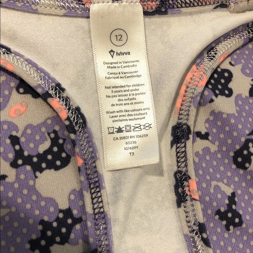 Ivivva Active Racerback Tank 12 - Picture 4 of 5
